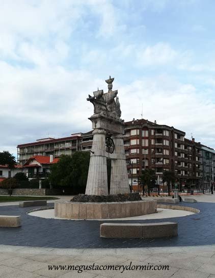 Esculturas del paseo marítimo de Santoña