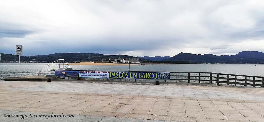 Muelle de Santoña a Laredo