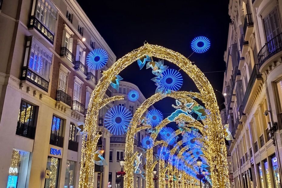 Luces de Navidad de Málaga