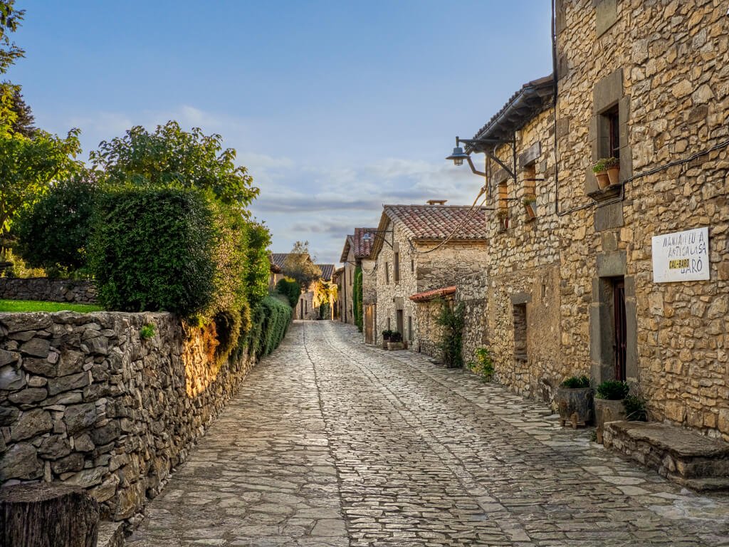 Pueblo catalán de Tavertet